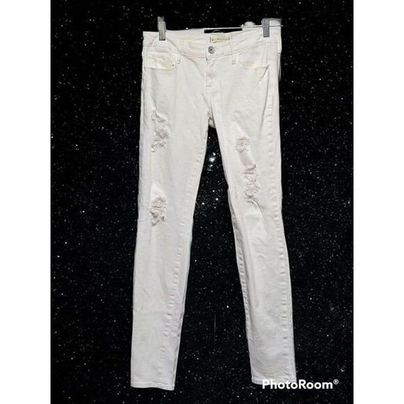 Bullhead Denim - Women's Bullhead Black Distressed White Size 9(F28)